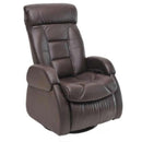 PEL International Neo Series 52 Swivel Glider Leather Match Recliner 214852 IMAGE 1