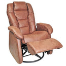 PEL International Neo 55 Power Swivel Glider Fabric and Leather Look Recliner 315455 IMAGE 1