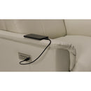 Palliser Chalet Power Swivel Glider Leather Recliner 42213-B3-TANNER-ALMOND IMAGE 9