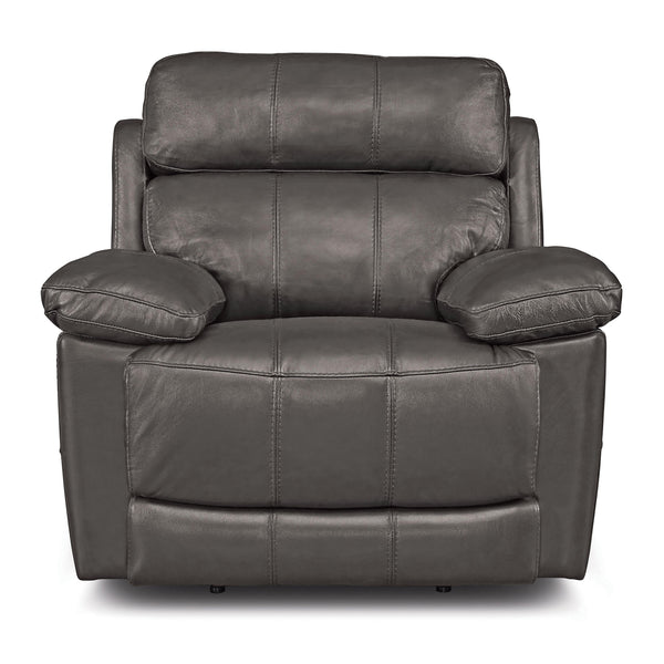 Palliser Finley Power Leather Recliner with Wall Recline Finley 41134-31 Wallhugger Power Recliner - Slate IMAGE 1