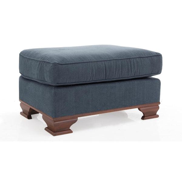 Decor-Rest Furniture Fabric Ottoman R033-O Ottoman IMAGE 1