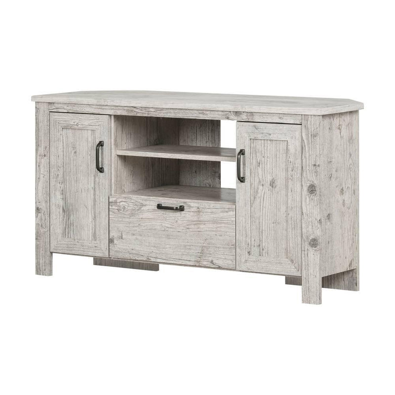 South Shore Furniture Lionel TV Stand with Cable Management 12554 IMAGE 2