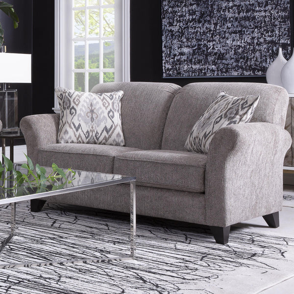Decor-Rest Furniture Stationary Fabric Loveseat 2263L-SP IMAGE 1