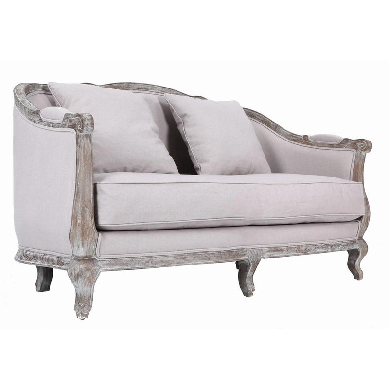 LH Imports Versailles Stationary Fabric Sofa SOS13-02O IMAGE 2