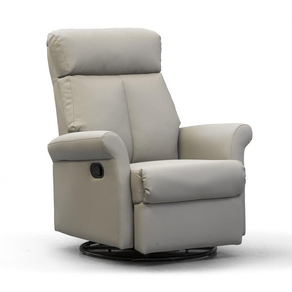 Elran Swivel, Glider, Rocker Leather Recliner Relaxon L0102-MEC-SG Swivel Glider Rocker Recliner (360º) IMAGE 1