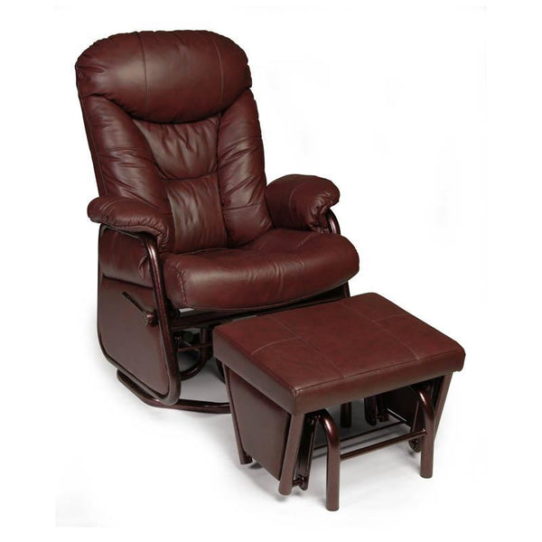  PEL International Pel Series 17 Swivel, Glider Leather Match Recliner 113517 IMAGE 1
