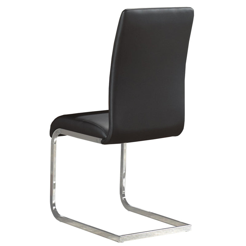 Worldwide Home Furnishings Maxim Dining Chair 202-489BK IMAGE 3