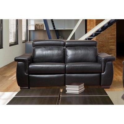 Fornirama Manual Reclining Leather Loveseat 4485-L IMAGE 1