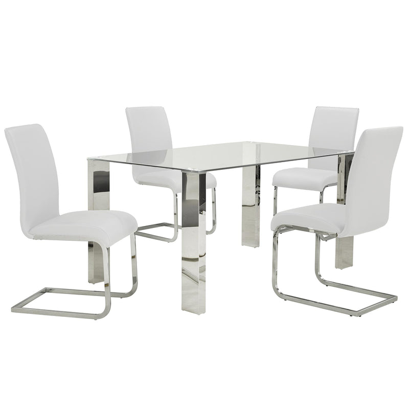 Worldwide Home Furnishings Maxim Dining Chair 202-489WT IMAGE 5