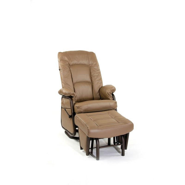  PEL International Pel Series 19 Swivel Glider Leather Match Recliner 111919 IMAGE 1