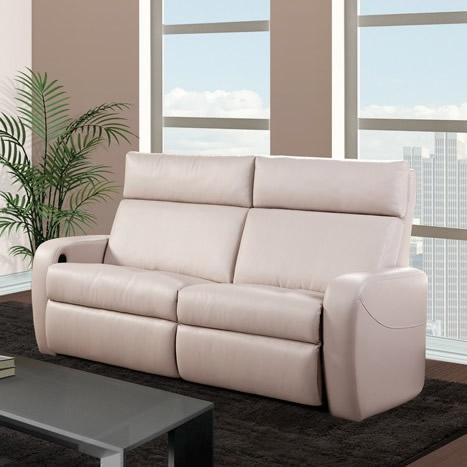 Bugatti Design Cosenza Power Reclining Leather Look Sofa COSENZA-SC IMAGE 1