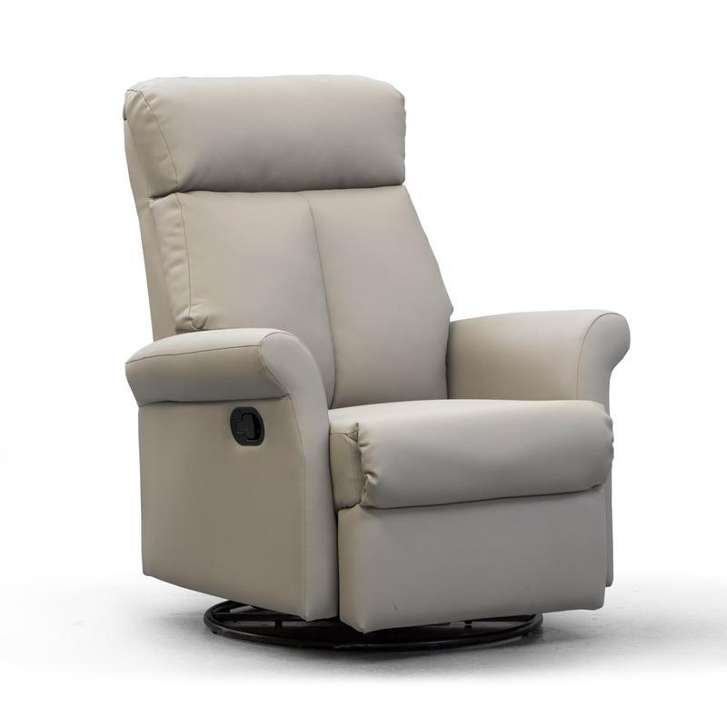 Elran Relaxon Glider, Rocker Leather Recliner Relaxon L0102-MEC-GL Glider Rocker Recliner IMAGE 1