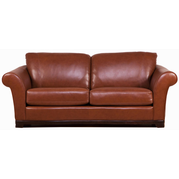 Jaymar Nicolas Stationary Leather Sofa NICOLAS-095-YC33 IMAGE 1