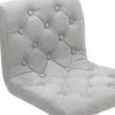 Worldwide Home Furnishings Dex Ii 203-153GY Adjustable Air Lift Stool - Grey and Black IMAGE 6