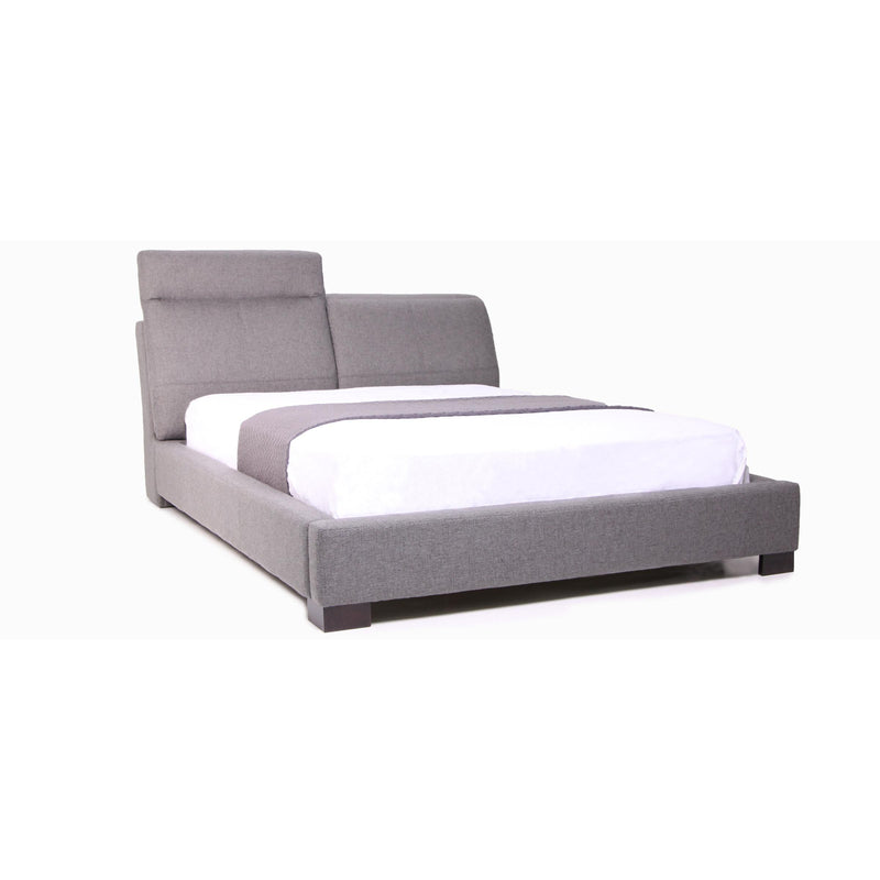 Jaymar Milan Queen Upholstered Platform Bed MILAN-411-LG182 IMAGE 1