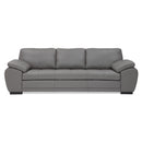 Palliser Miami Stationary Leather Sofa 77319-01-TULSAII-STORM IMAGE 1