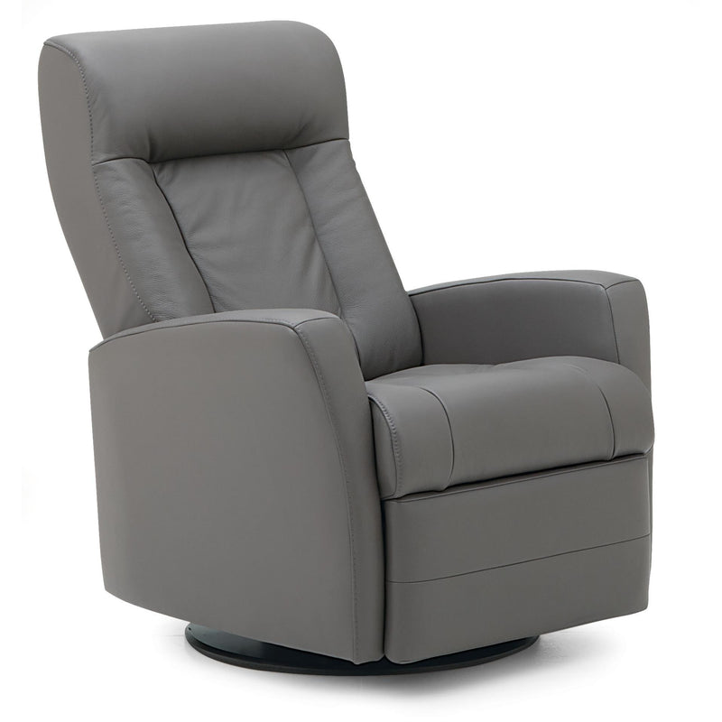 Palliser Banff II Power Swivel, Glider Leather Recliner 42210-38-BROADWAY-GRANITE IMAGE 1