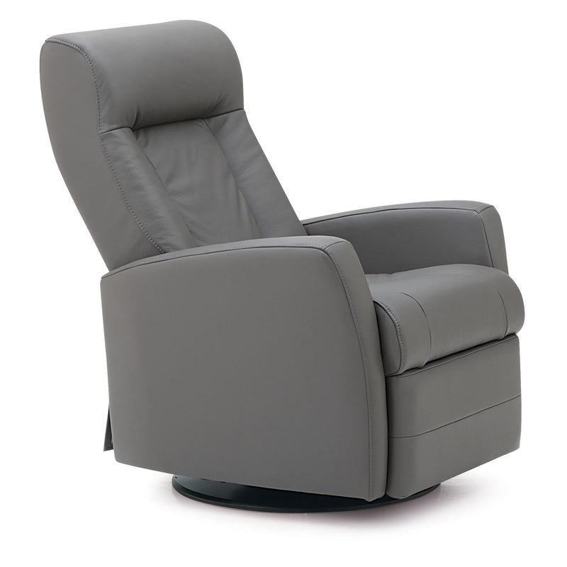 Palliser Banff II Power Swivel, Glider Leather Recliner 42210-38-BROADWAY-GRANITE IMAGE 9