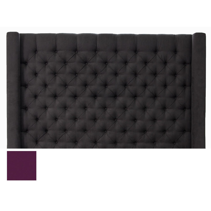 Jaymar Bed Components Headboard Felicity King Headboard - Irresistible Port IMAGE 1