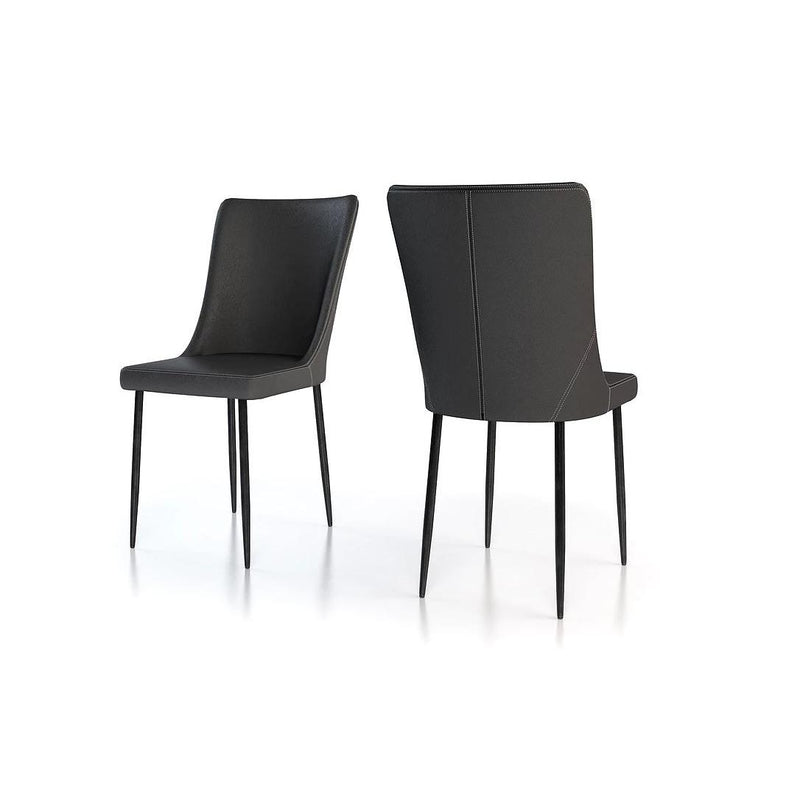 Colibri Karina Dining Chair Karina Leather Side Chair IMAGE 3