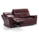 Palliser Asher Power Reclining Leather Sofa 41065-L6-ALFRESCO-SEPIA IMAGE 2