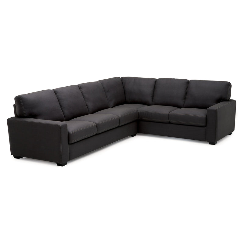 Palliser Westend Fabric 2 pc Sectional 77322-12/77322-40-CAPRICE-MIDNIGHT IMAGE 1