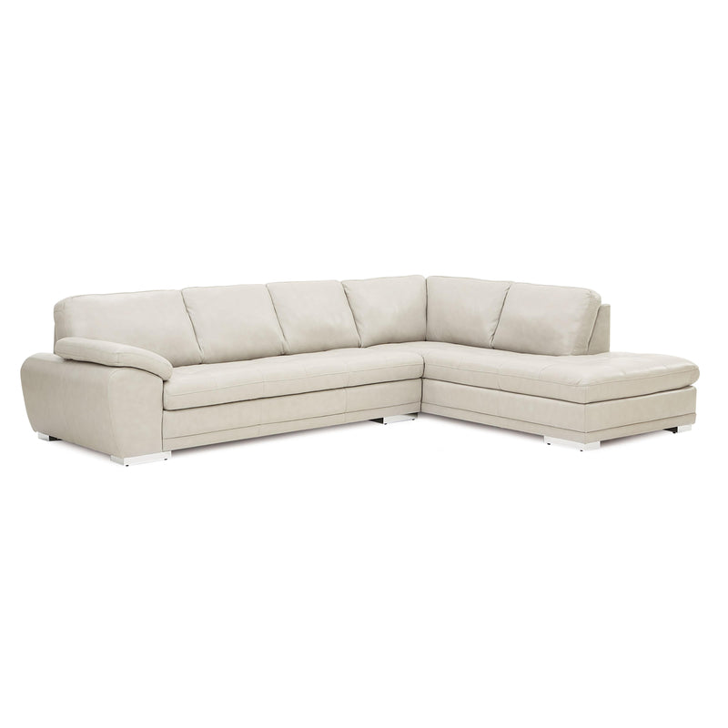 Palliser Miami Leather 2 pc Sectional 77319-12/77319-35-CARNIVAL-HAZE IMAGE 1