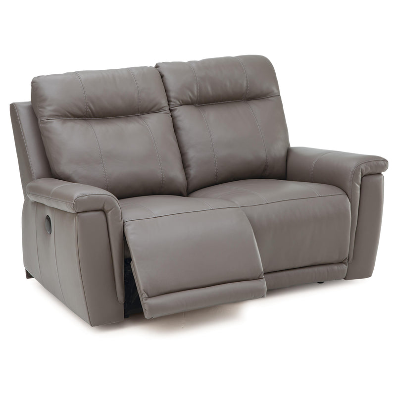 Palliser Westpoint Reclining Leather Loveseat 41121-53-VENICE-COAL IMAGE 1