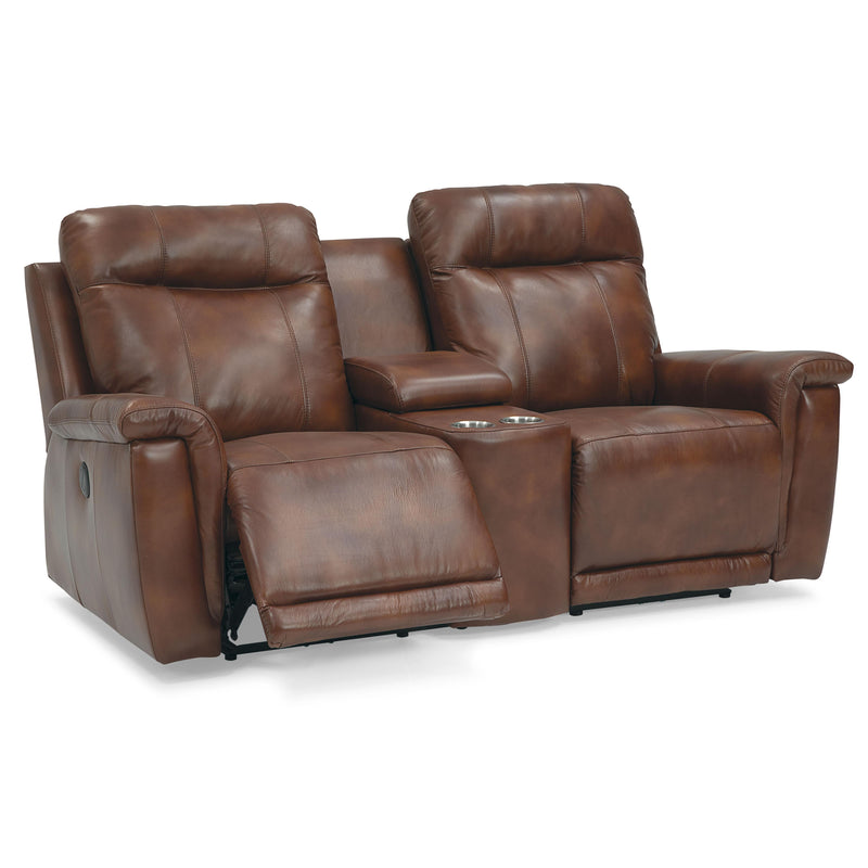 Palliser Westpoint Power Reclining Leather Loveseat 41121-68-ALFRESCO-BRANDY IMAGE 5