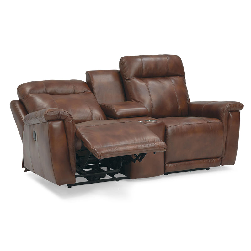 Palliser Westpoint Power Reclining Leather Loveseat 41121-68-ALFRESCO-BRANDY IMAGE 7