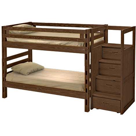 Crate Designs Furniture Kids Bed Components Storage Steps B4900 IMAGE 2