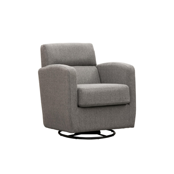 Elran Swivel Glider Fabric Chair B0302-MEC-SB Swivel Glider Chair IMAGE 1