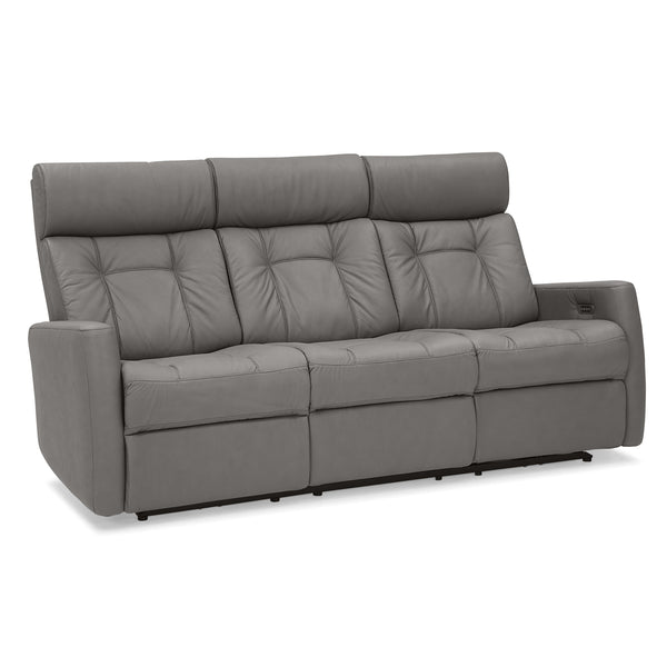 Palliser West Coast II Power Reclining Leather Sofa 42204-61-MYSTIC-IRON IMAGE 1