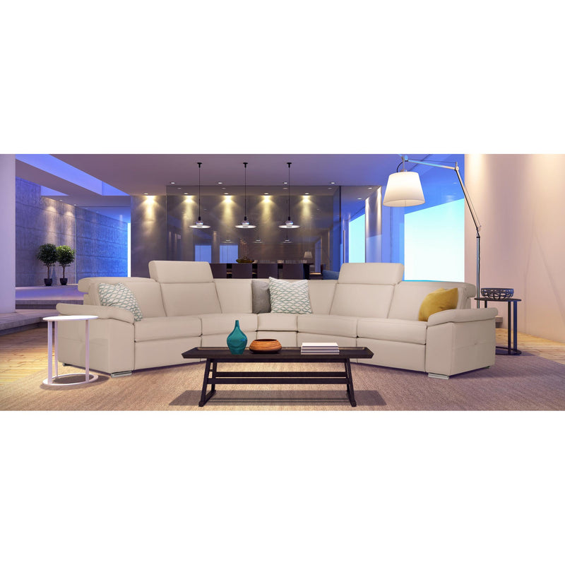 Jaymar London Power Reclining Leather 5 pc Sectional LONDON-169/LONDON-177/LONDON-055/LONDON-177/LONDON-170-Illusion Grege IMAGE 2