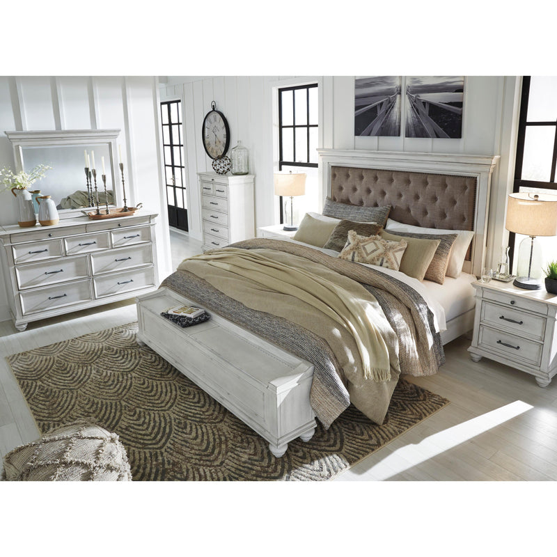  Benchcraft Kanwyn Queen Upholstered Panel Bed with Storage B777-157/B777-54S/B777-96 IMAGE 8