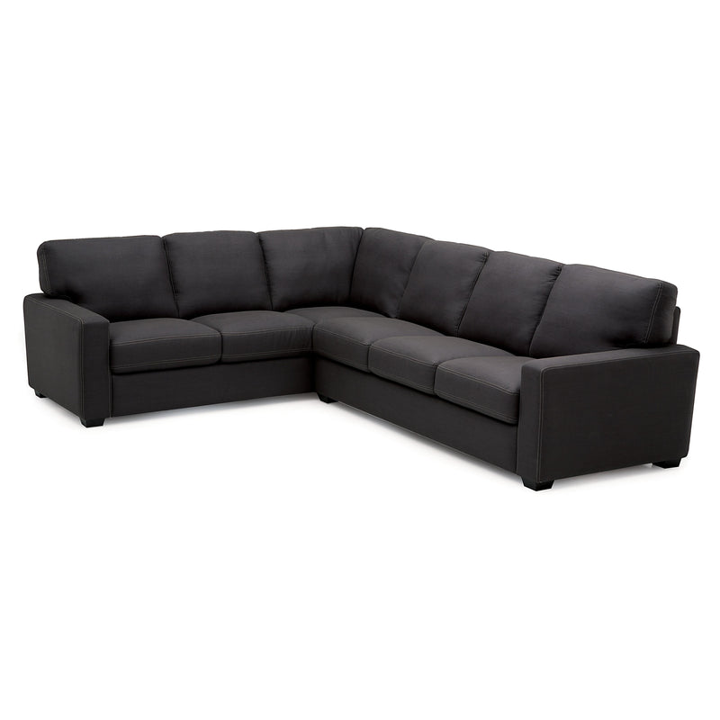 Palliser Westend Fabric 2 pc Sectional 77322-13/77322-39-CAPRICE-MIDNIGHT IMAGE 1