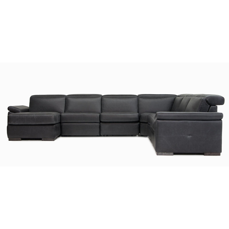 Jaymar London Power Reclining Leather 6 pc Sectional LONDON-170/LONDON-177/LONDON-055/LONDON-177/LONDON-171/LONDON-173-SLDG IMAGE 2