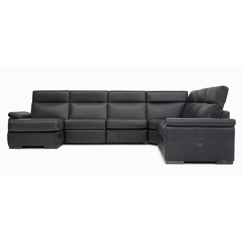 Jaymar London Power Reclining Leather 6 pc Sectional LONDON-170/LONDON-177/LONDON-055/LONDON-177/LONDON-171/LONDON-173-SLDG IMAGE 3