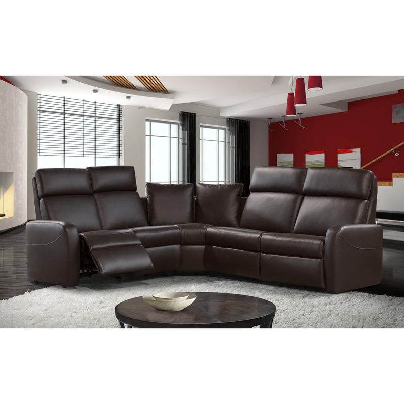 Bugatti Design Cosenza Reclining Leather 3 pc Sectional Cosenza 3 pc Sectional IMAGE 1