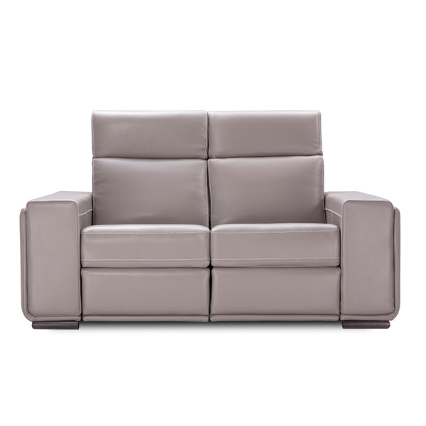 Jaymar Amsterdam Power Reclining Leather Loveseat Amsterdam Power Reclining Loveseat - Princess Sterling IMAGE 1