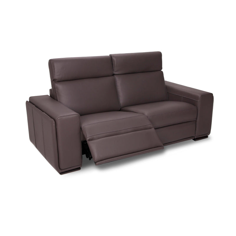 Jaymar Amsterdam Power Reclining Leather Sofa Amsterdam Power Reclining Sofa - Madras Clay IMAGE 3