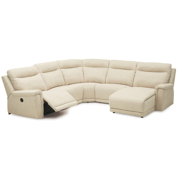 Palliser Westpoint Reclining Leather 5 pc Sectional 41121-77/41121-72/41121-09/41121-70/41121-56-CAPRICE-HEMP IMAGE 1