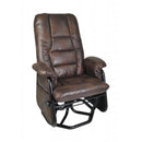  PEL International Pel Swivel Glider Leather Recliner Pel 116019 Swivel Glider Recliner IMAGE 1