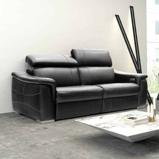 Fornirama Power Reclining Leather 2 pc Sectional 3485CC1-L/3485CC1-R IMAGE 1