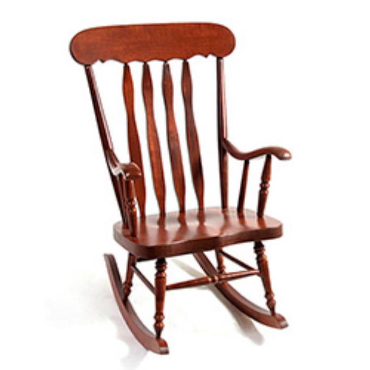 Ateliers St-Jean Rocking Wood Chair 539 IMAGE 1