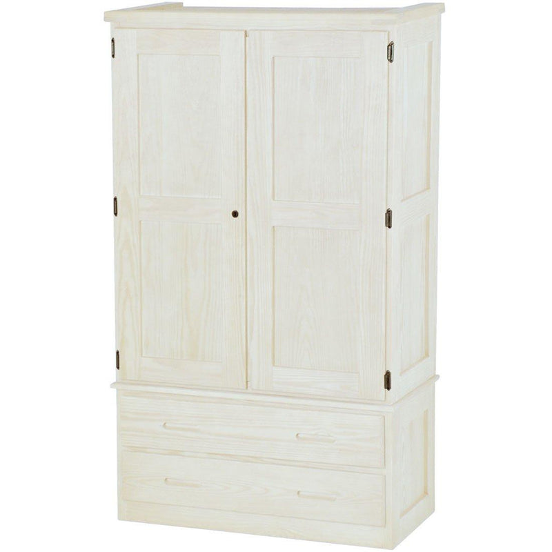 Crate Designs Furniture 2-Drawer Armoire C7016A IMAGE 1