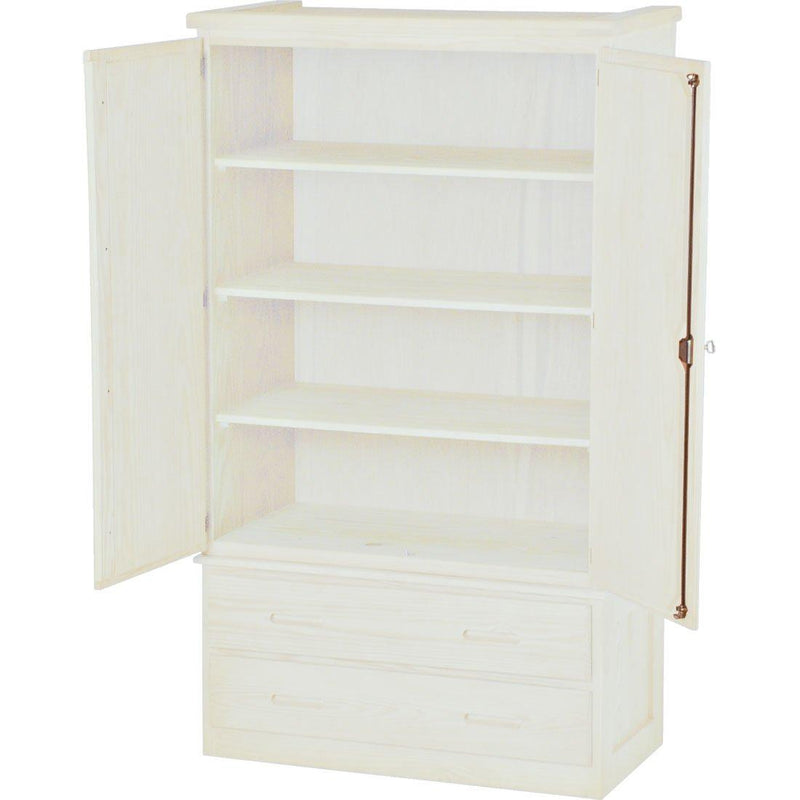 Crate Designs Furniture 2-Drawer Armoire C7016A IMAGE 2