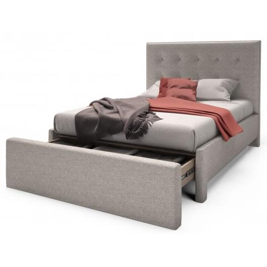 Julien Beaudoin Adam Twin Upholstered Plaftorm bed Adam Twin Platform Bed IMAGE 1