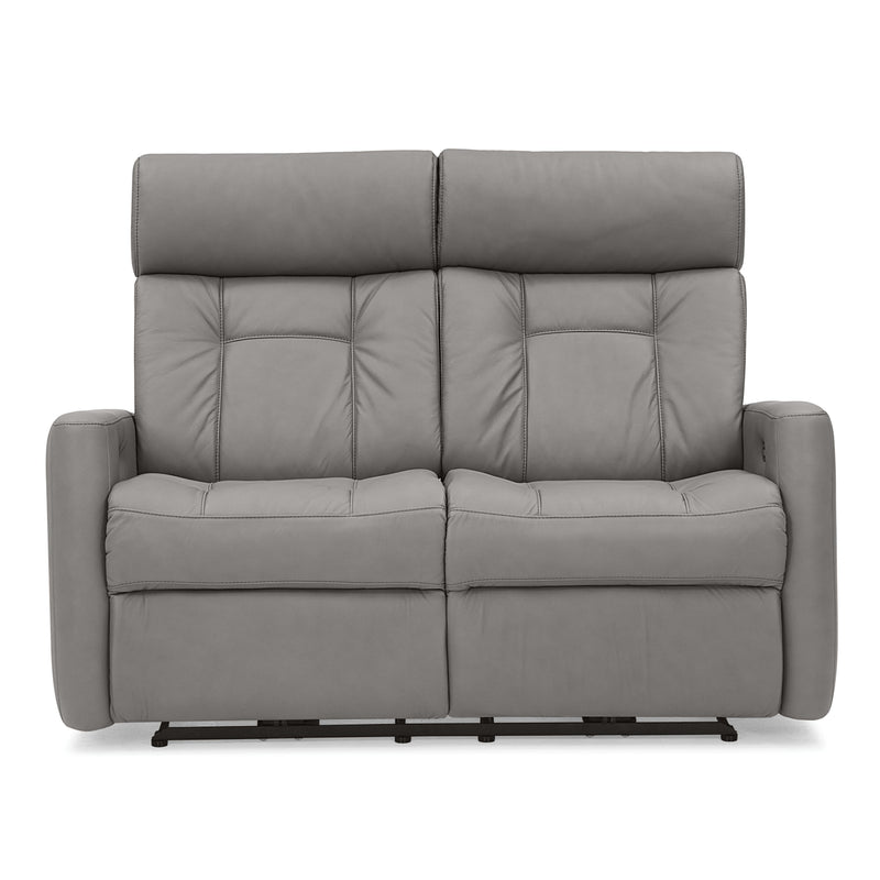 Palliser West Coast II Power Reclining Leather Loveseat 42204-63-MYSTIC-IRON IMAGE 1