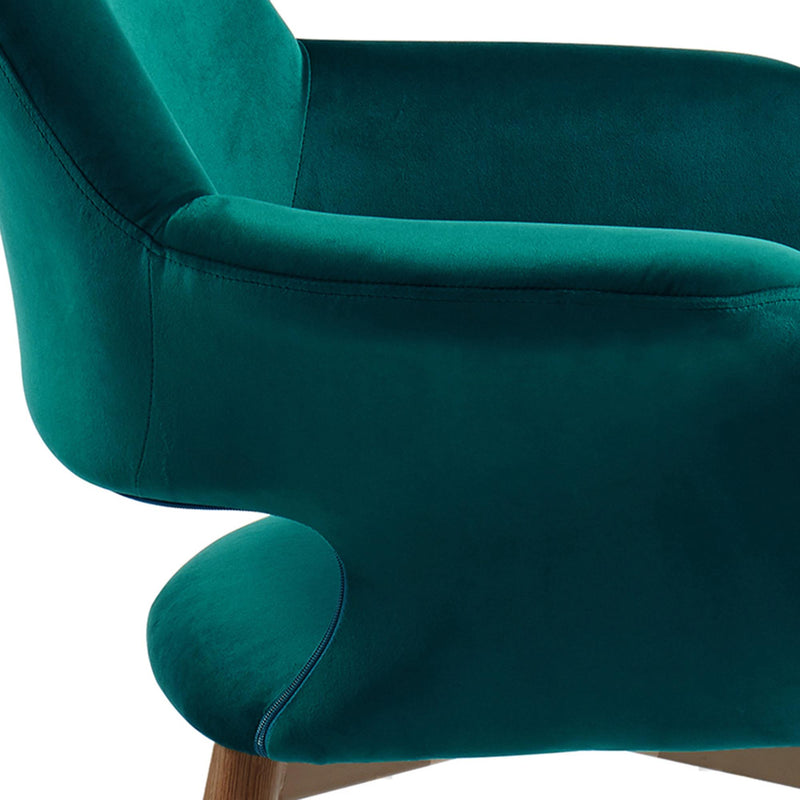 Worldwide Home Furnishings Miranda Stationary Fabric Accent Chair 403-405GN IMAGE 7